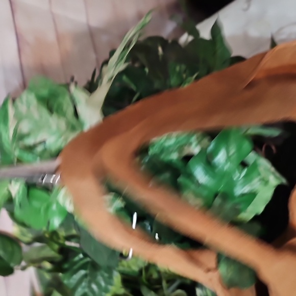 Moda Luxe Large Velvety Caramel Suede Hobo Bag - Picture 8 of 16